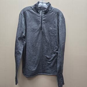 Mountain Hardwear Pullover 1/4 Zip Sweater Performance Fleece Gray Size Large